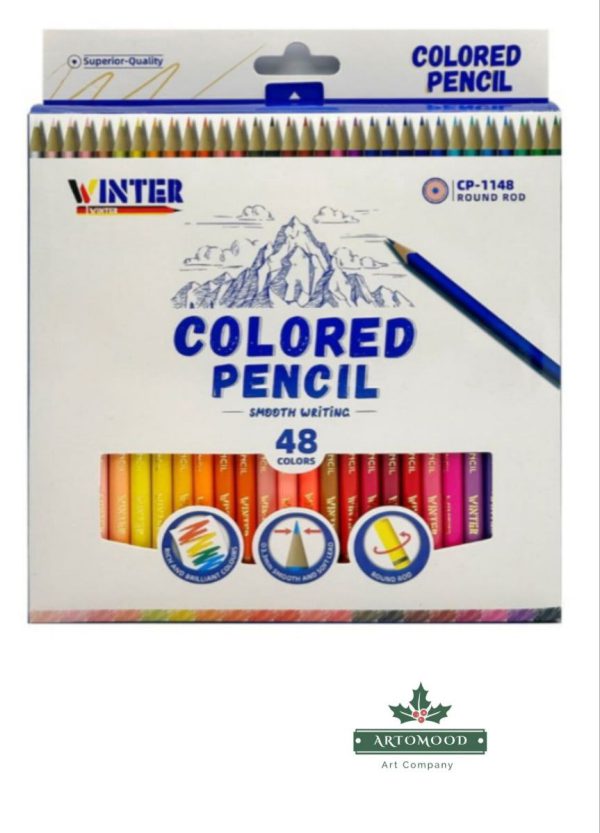 مداد رنگی 48 رنگ وینتر