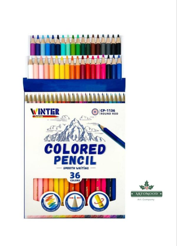 مداد رنگی 36 رنگ وینتر